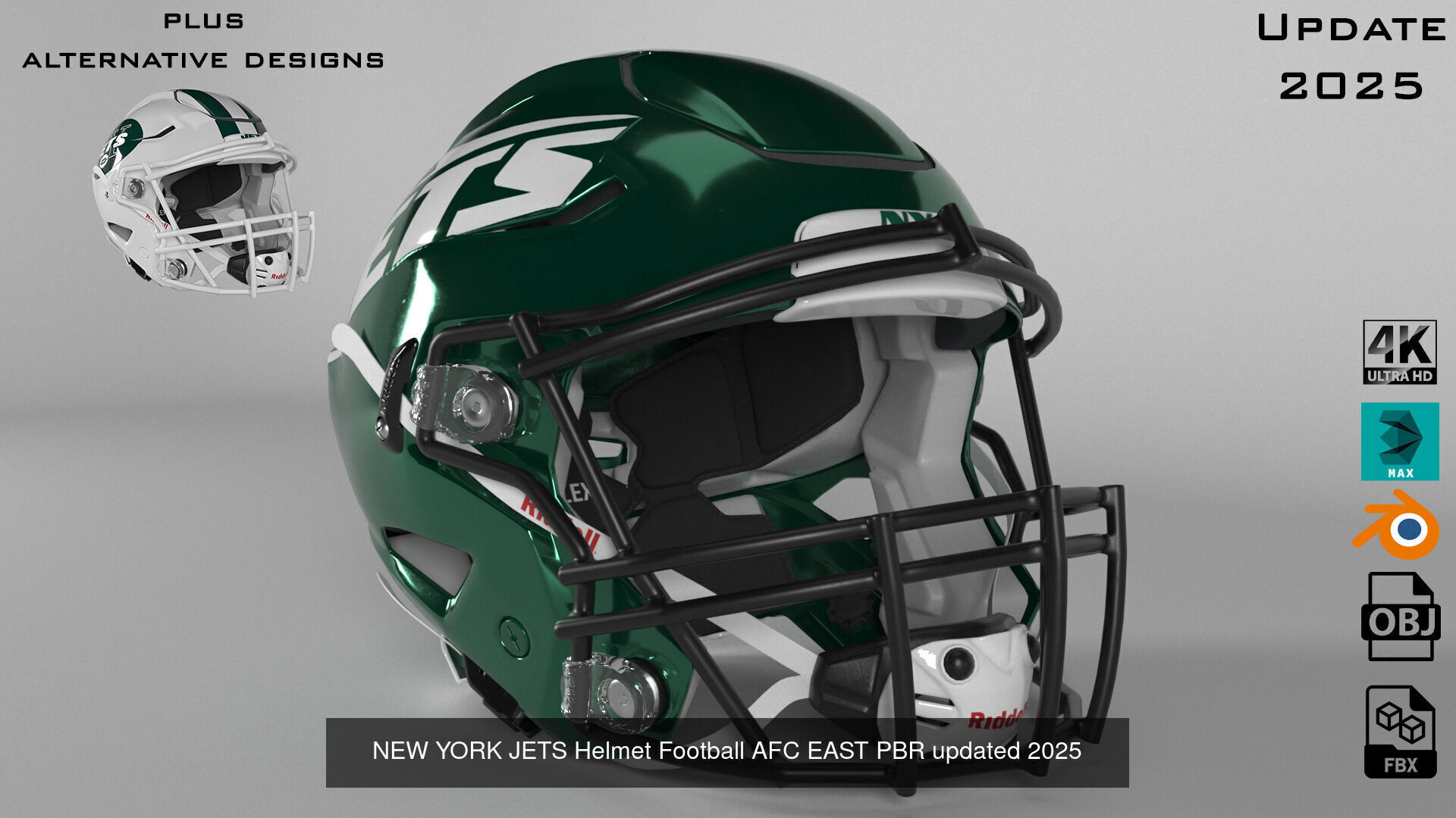 Football Helmet NFL AFC East Collection PBR _5