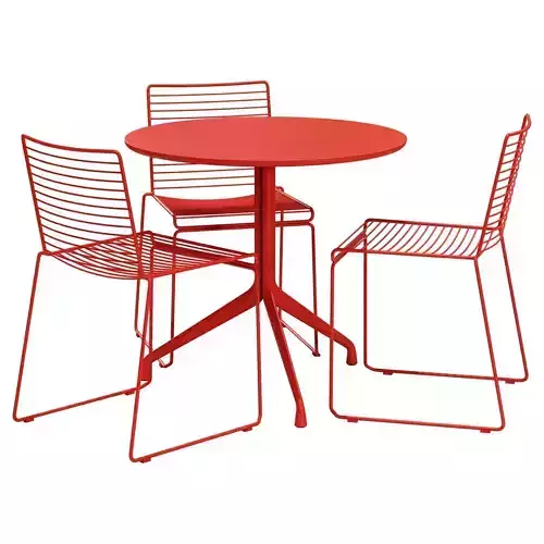 Hay dining set hee chair-AAC table