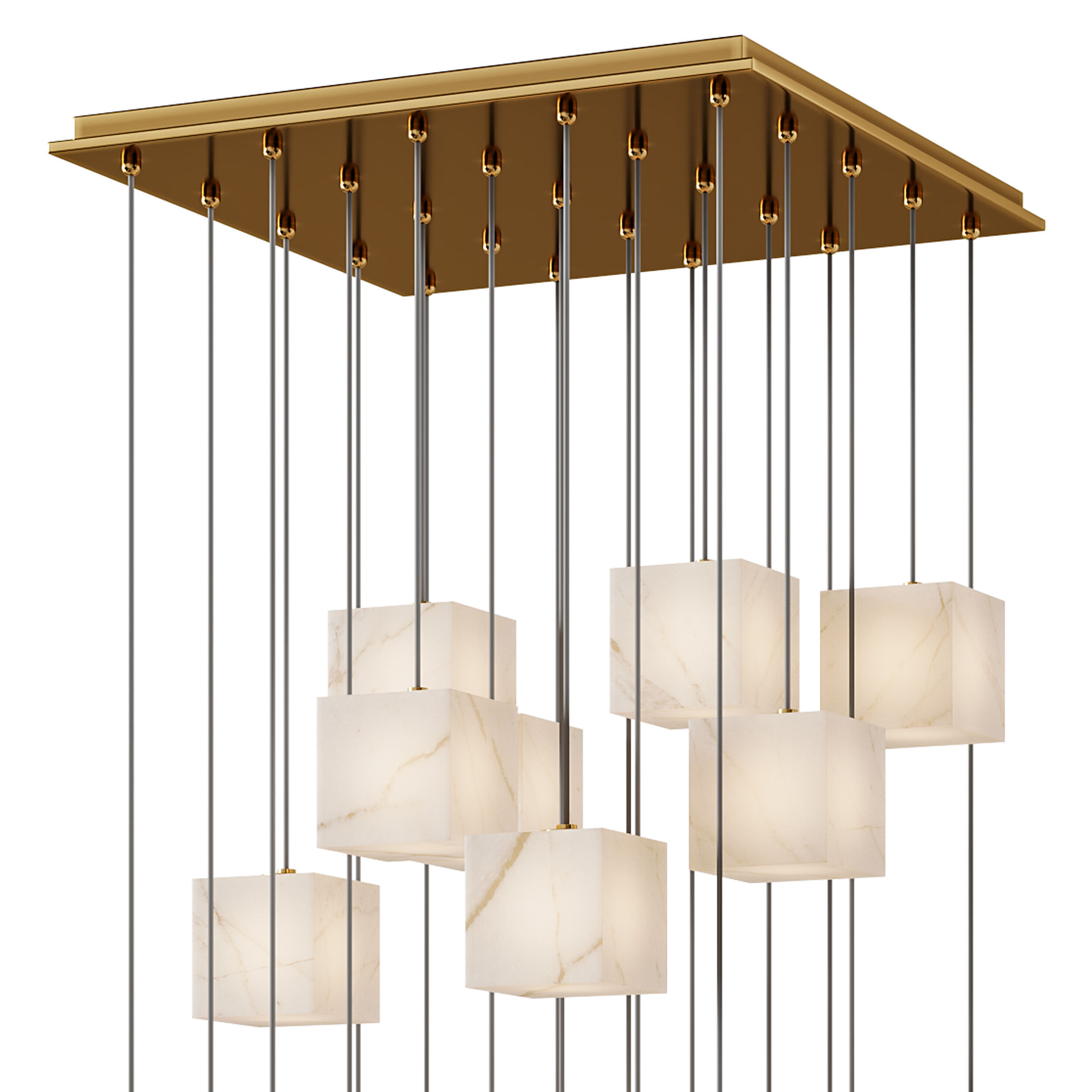 Chandelier Duboce 3D model_12