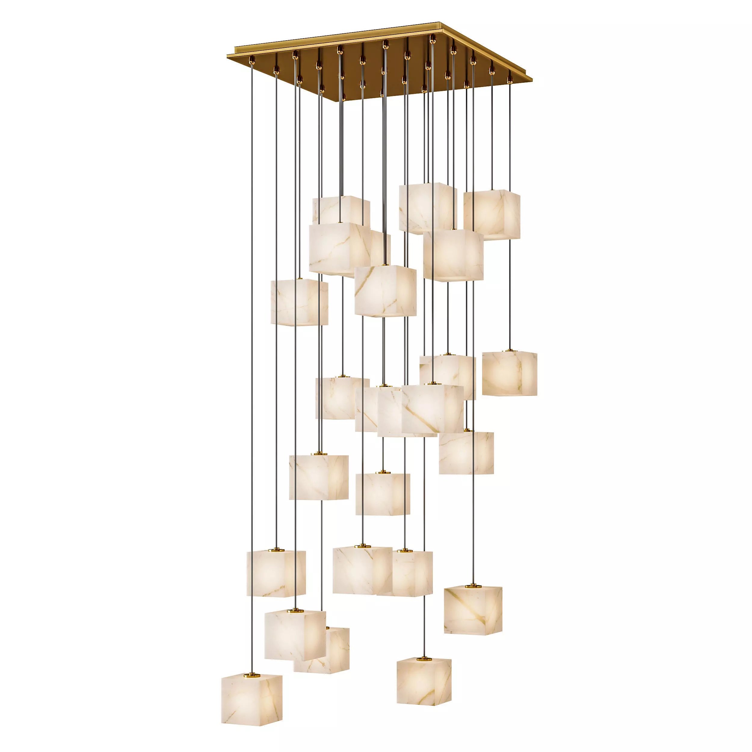 Chandelier Duboce 3D model_0