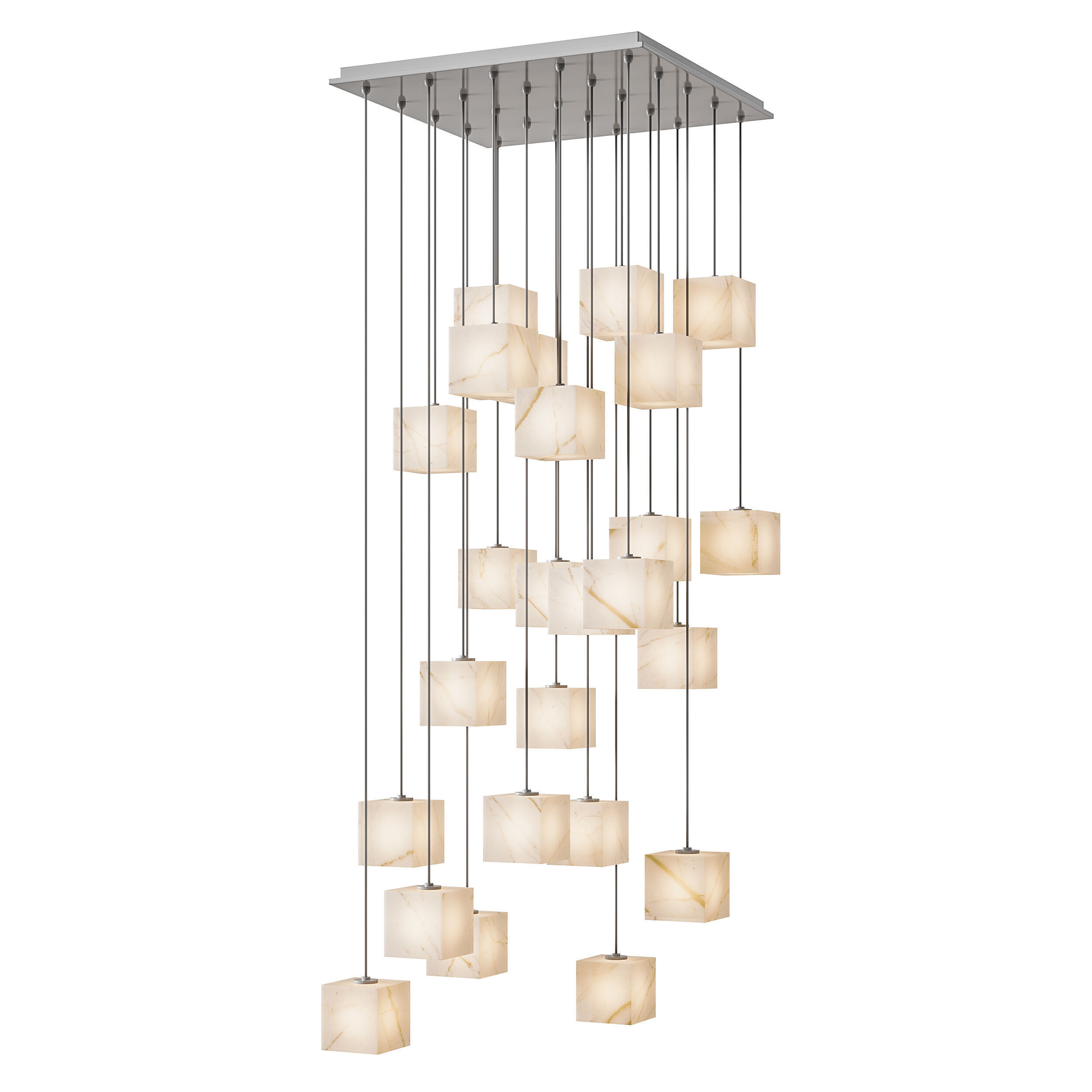 Chandelier Duboce 3D model_2