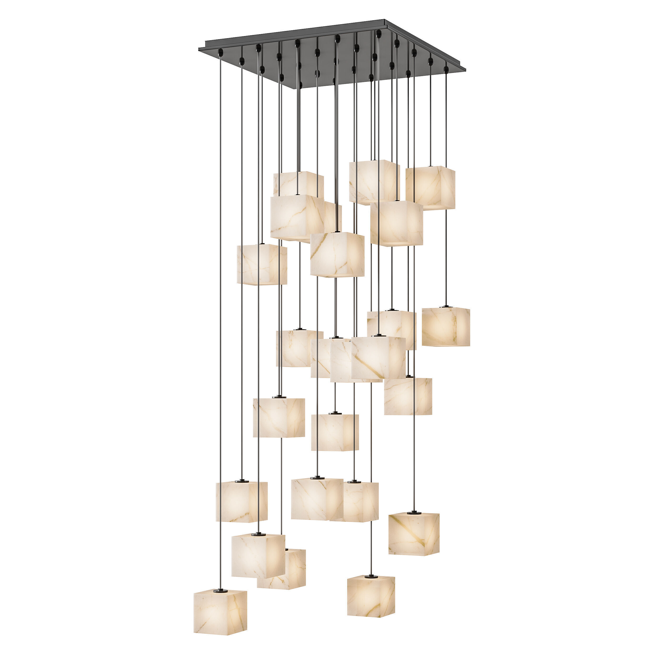Chandelier Duboce 3D model_3
