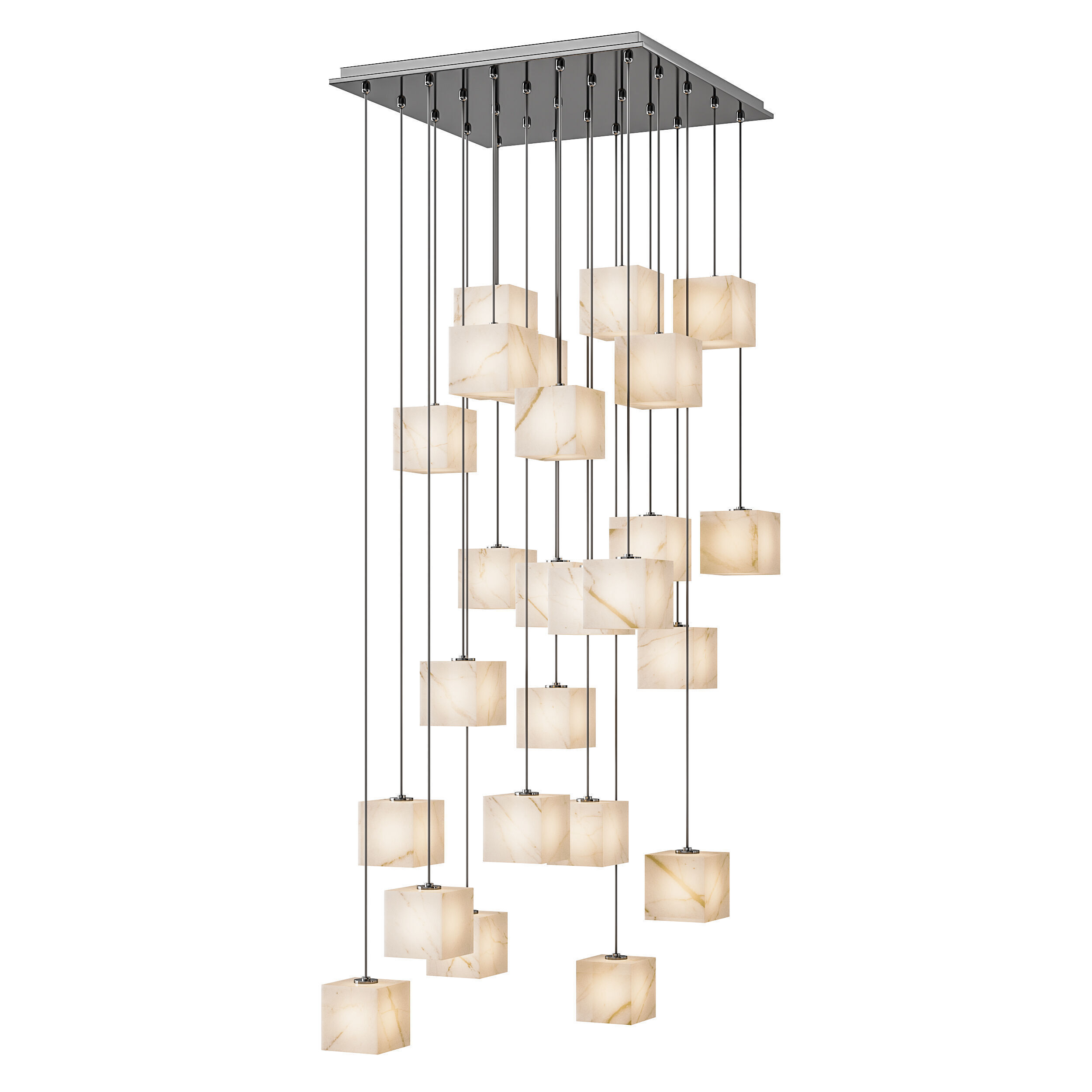 Chandelier Duboce 3D model_1
