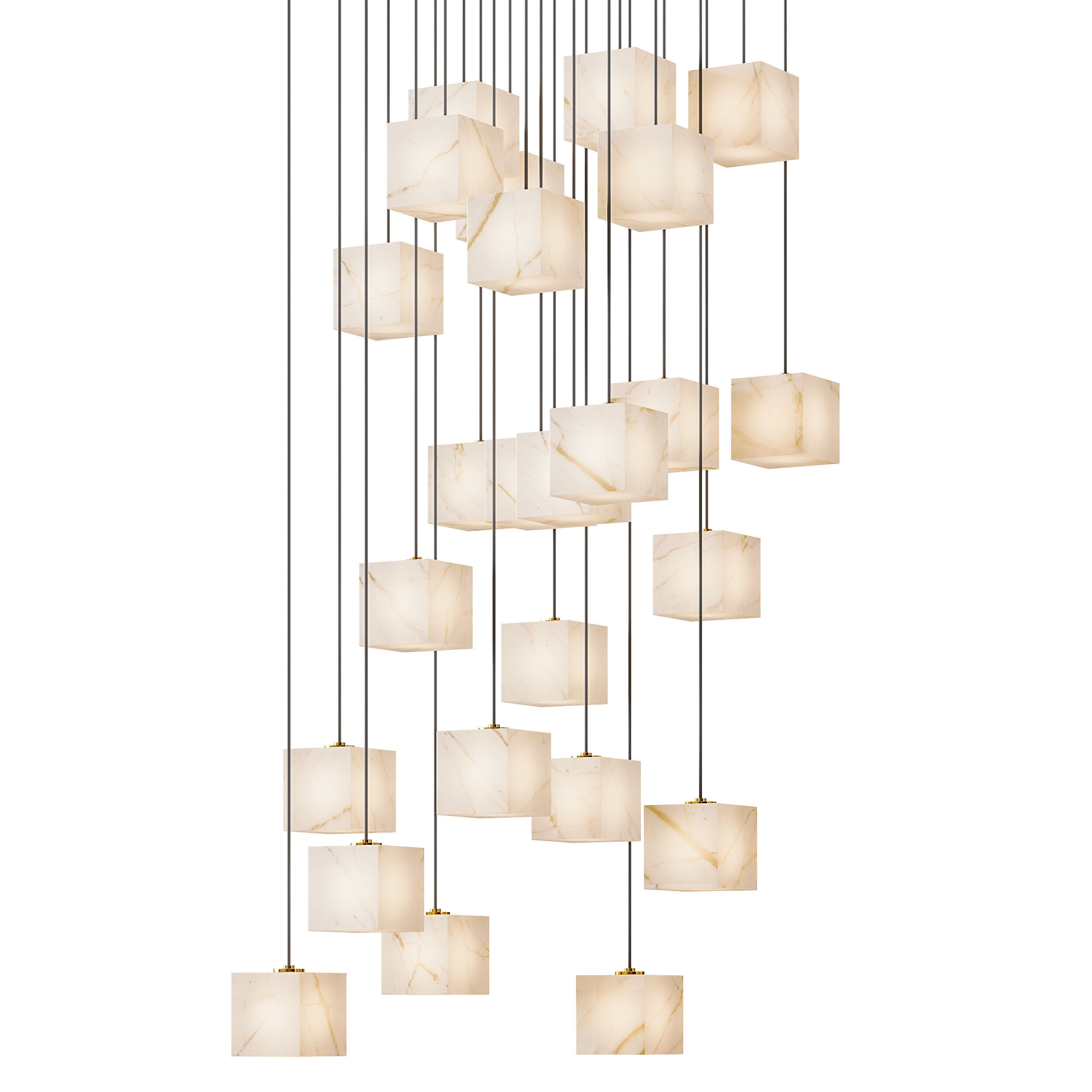 Chandelier Duboce 3D model_6