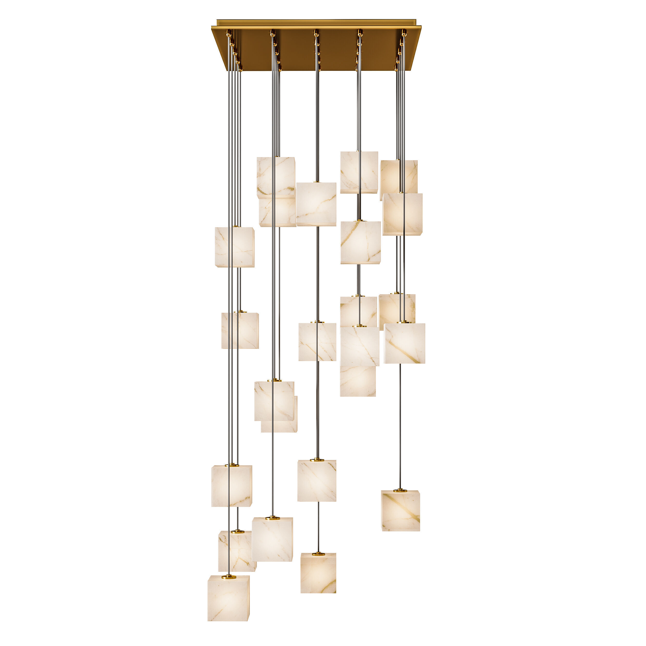 Chandelier Duboce 3D model_5