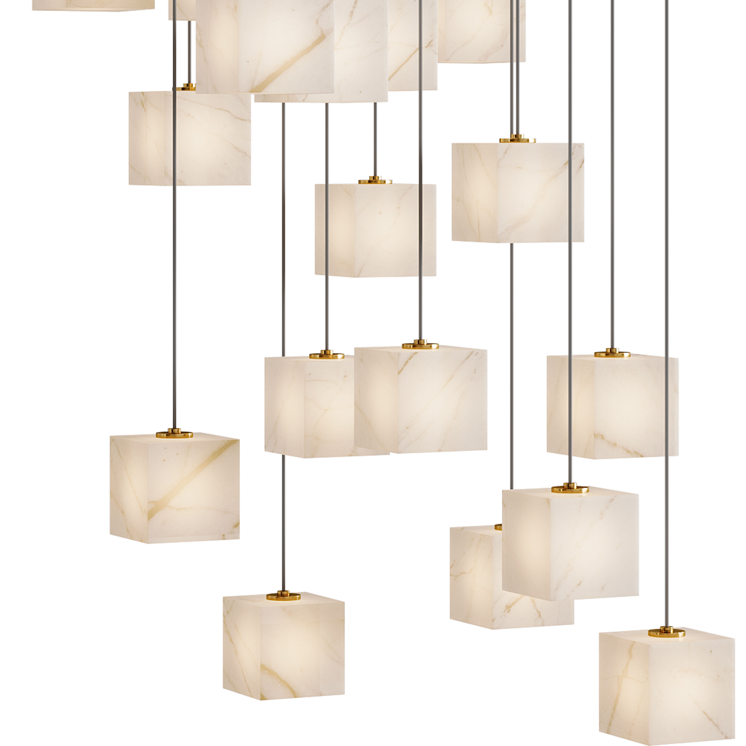 Chandelier Duboce 3D model_8