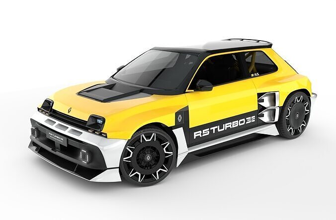 Renault 5 Turbo 3E 3D model