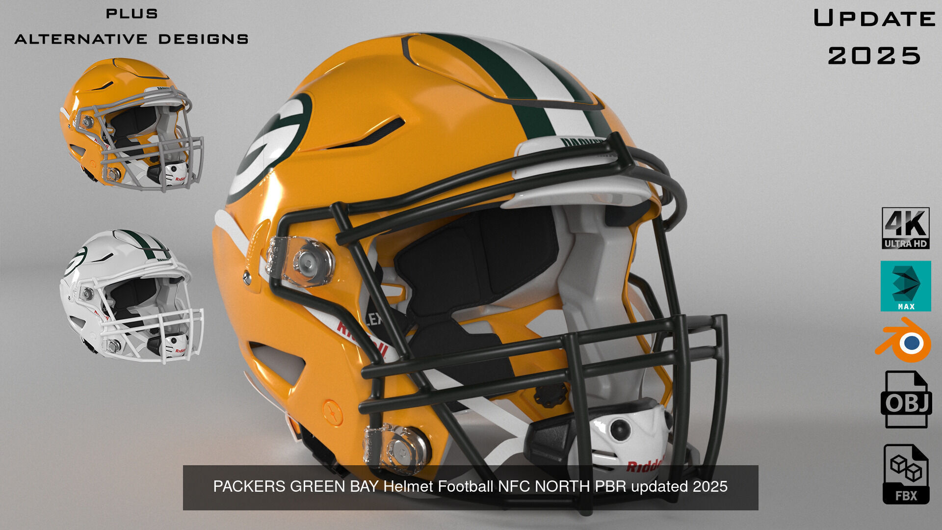 Helmet Football NFL NFC North Collection PBR _2
