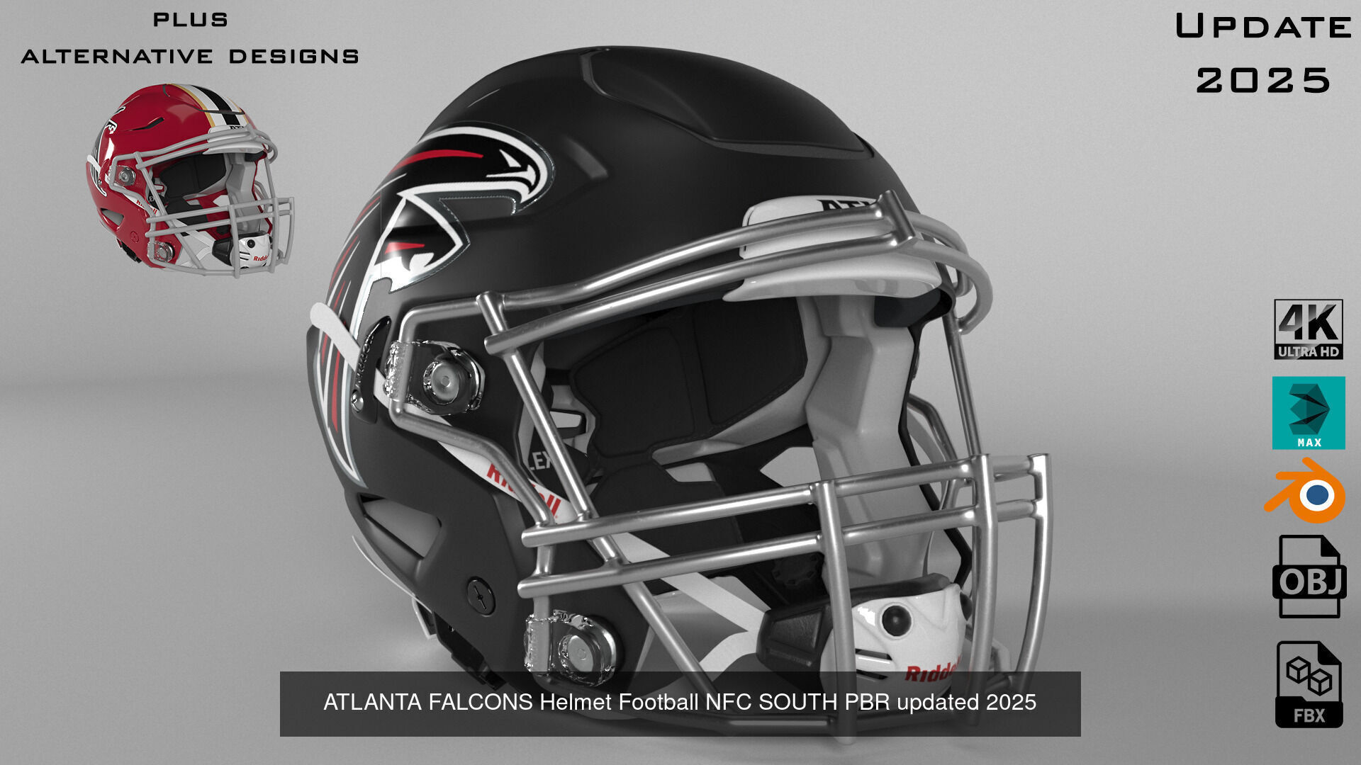 Helmet Football NFL NFC South Collection PBR _3