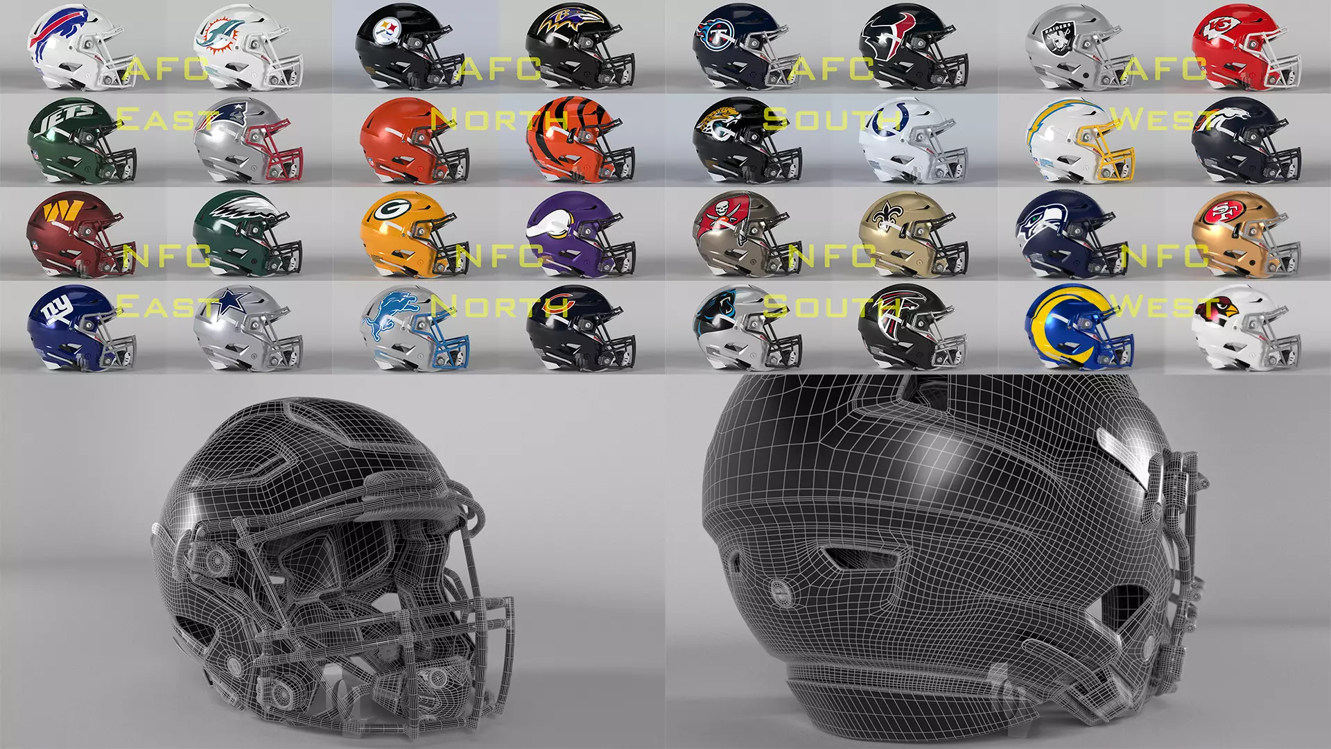 Helmet Football NFL Collection PBR  _0