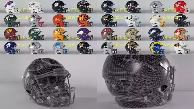 Helmet Football NFL Collection PBR  