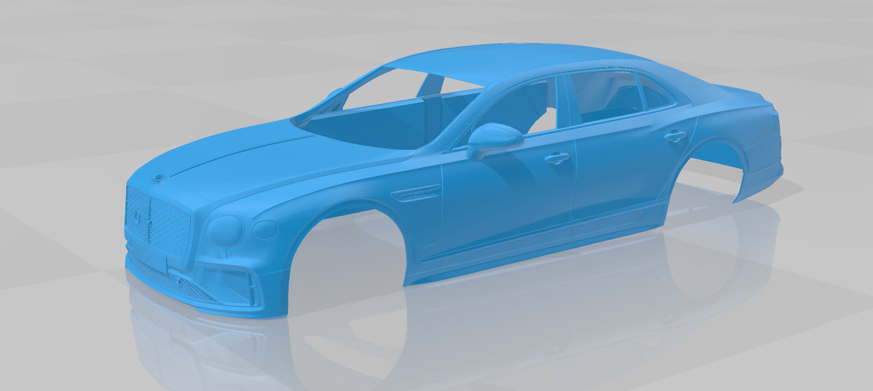 Bentley Flying Spur Speed 2025 - Full Body STL Model 3D print model_1