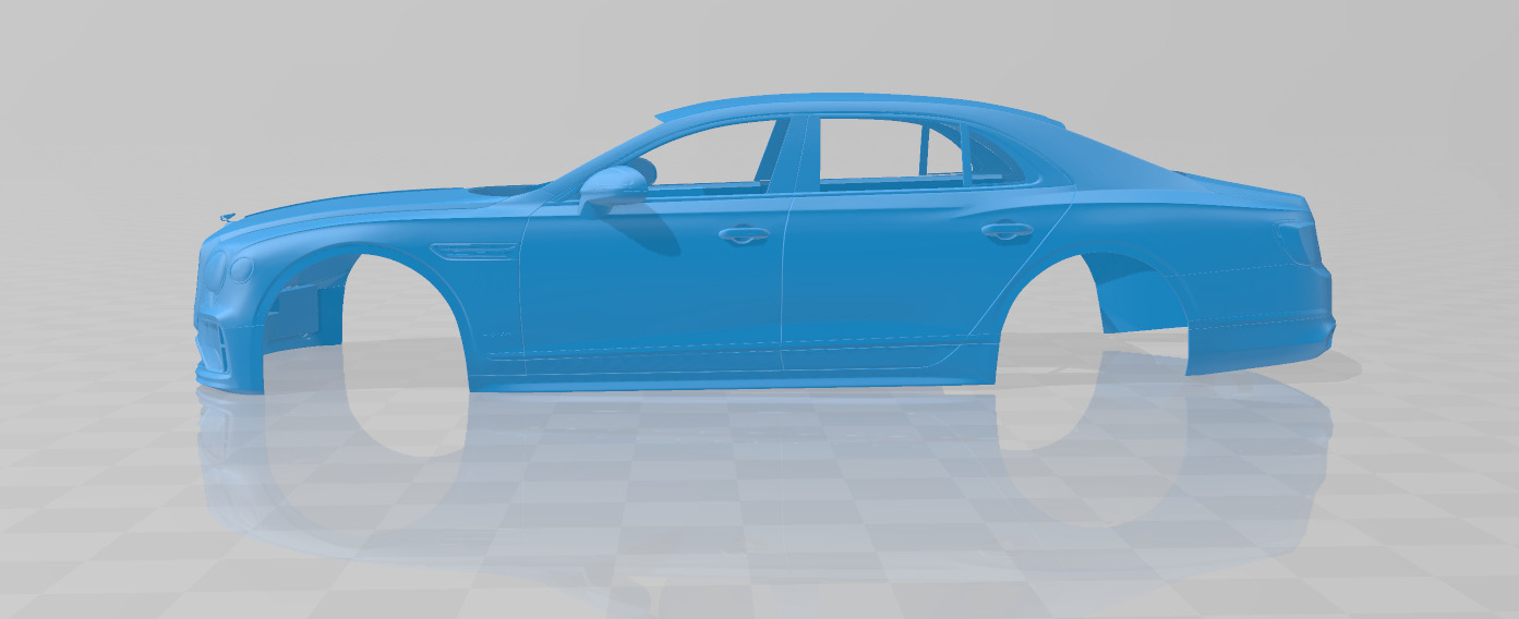 Bentley Flying Spur Speed 2025 - Full Body STL Model 3D print model_2