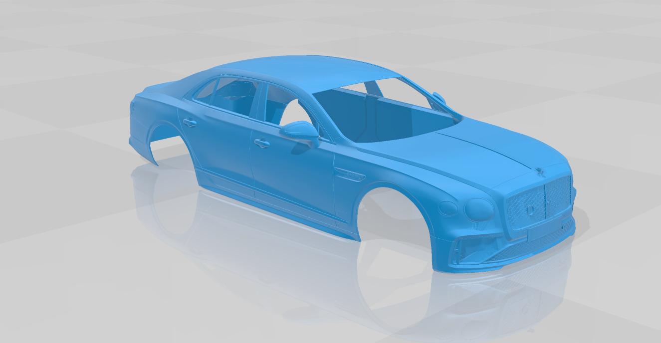 Bentley Flying Spur Speed 2025 - Full Body STL Model 3D print model_7
