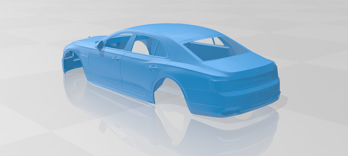 Bentley Flying Spur Speed 2025 - Full Body STL Model 3D print model_3