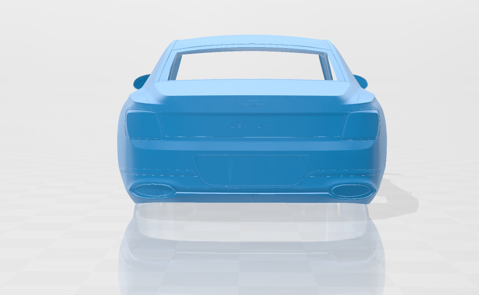 Bentley Flying Spur Speed 2025 - Full Body STL Model 3D print model_4