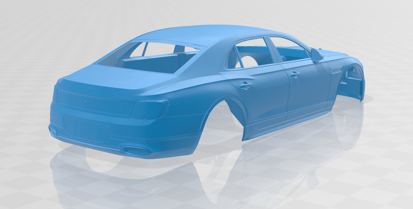 Bentley Flying Spur Speed 2025 - Full Body STL Model 3D print model_5