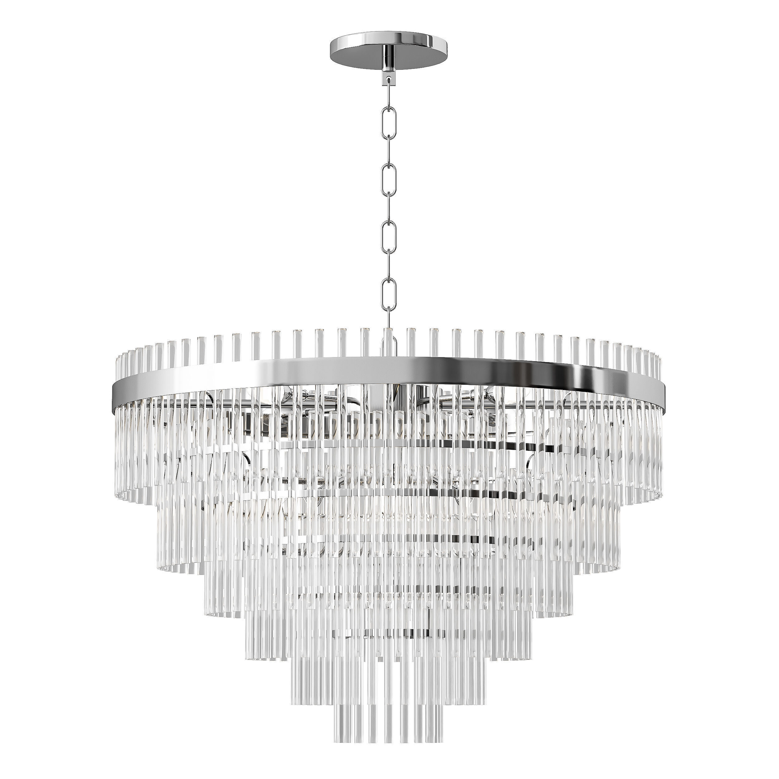 Chandelier East Single 3D model_8
