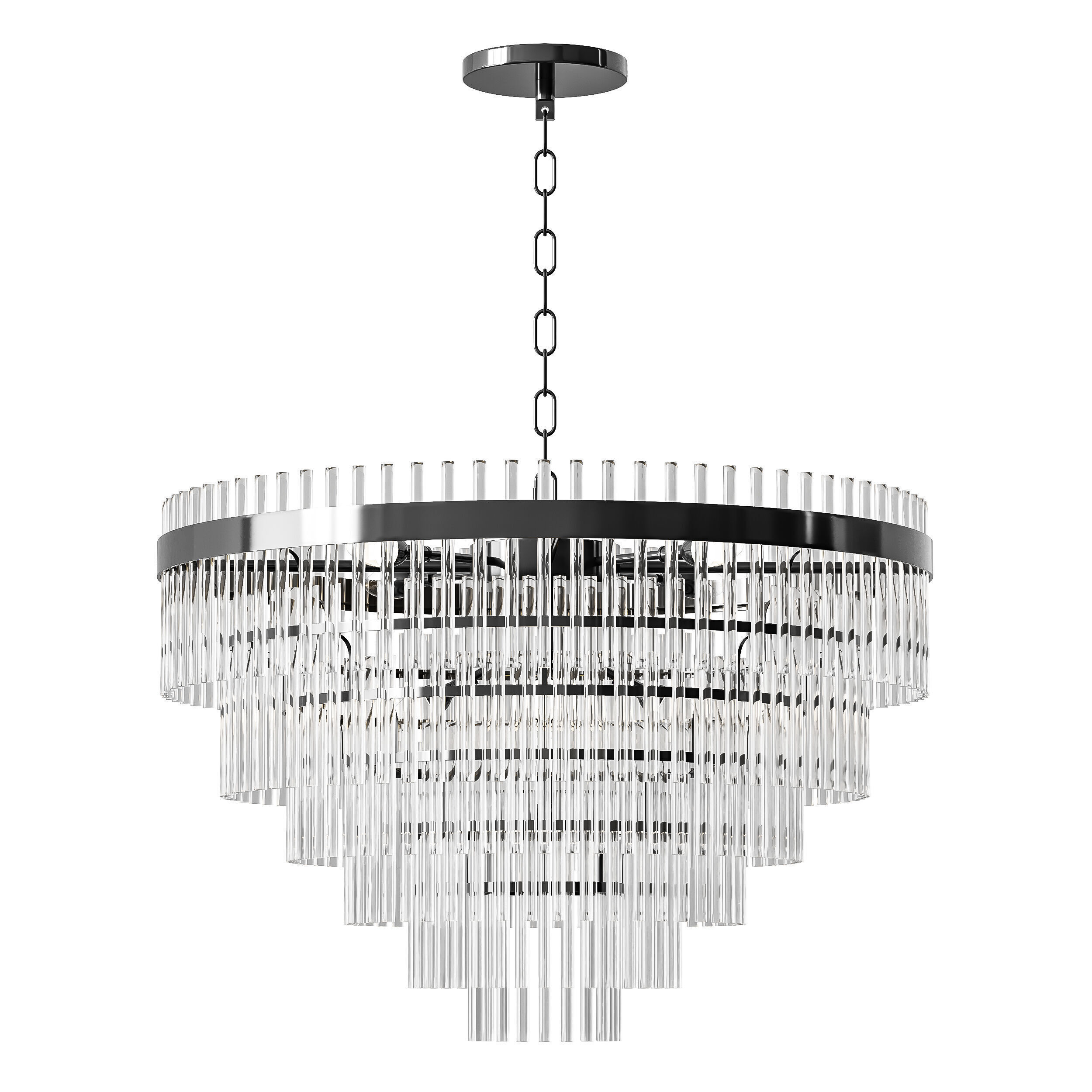 Chandelier East Single 3D model_1