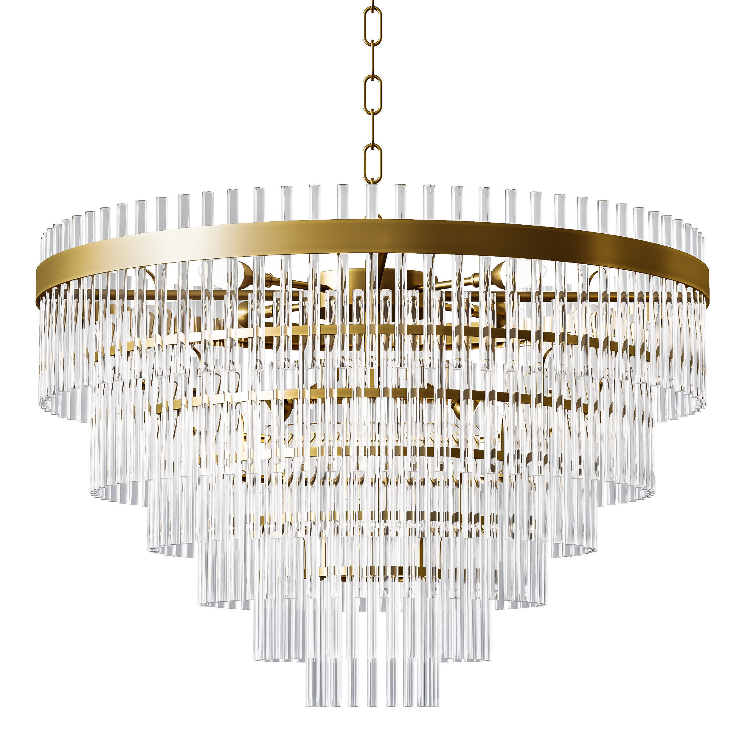 Chandelier East Single 3D model_10