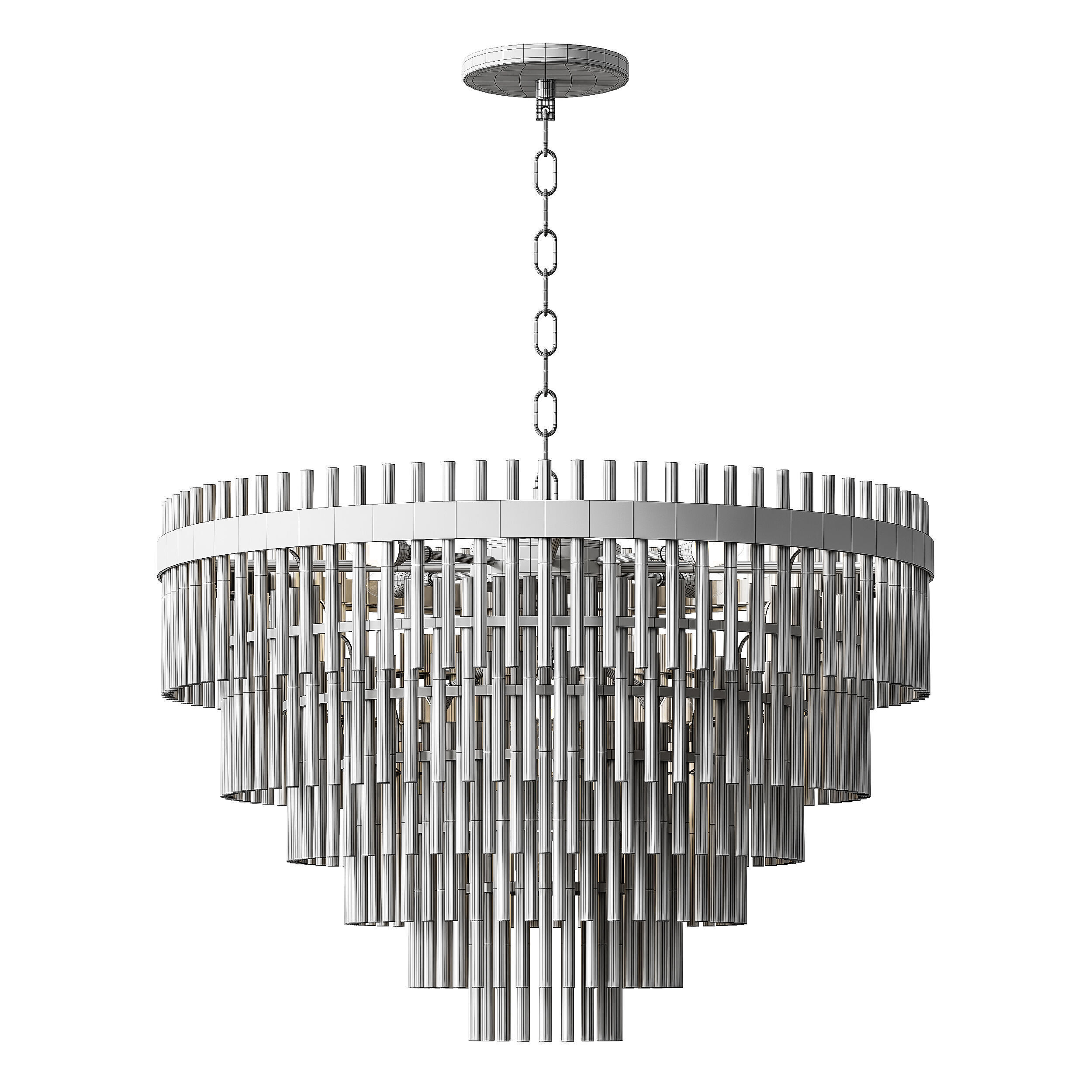 Chandelier East Single 3D model_13