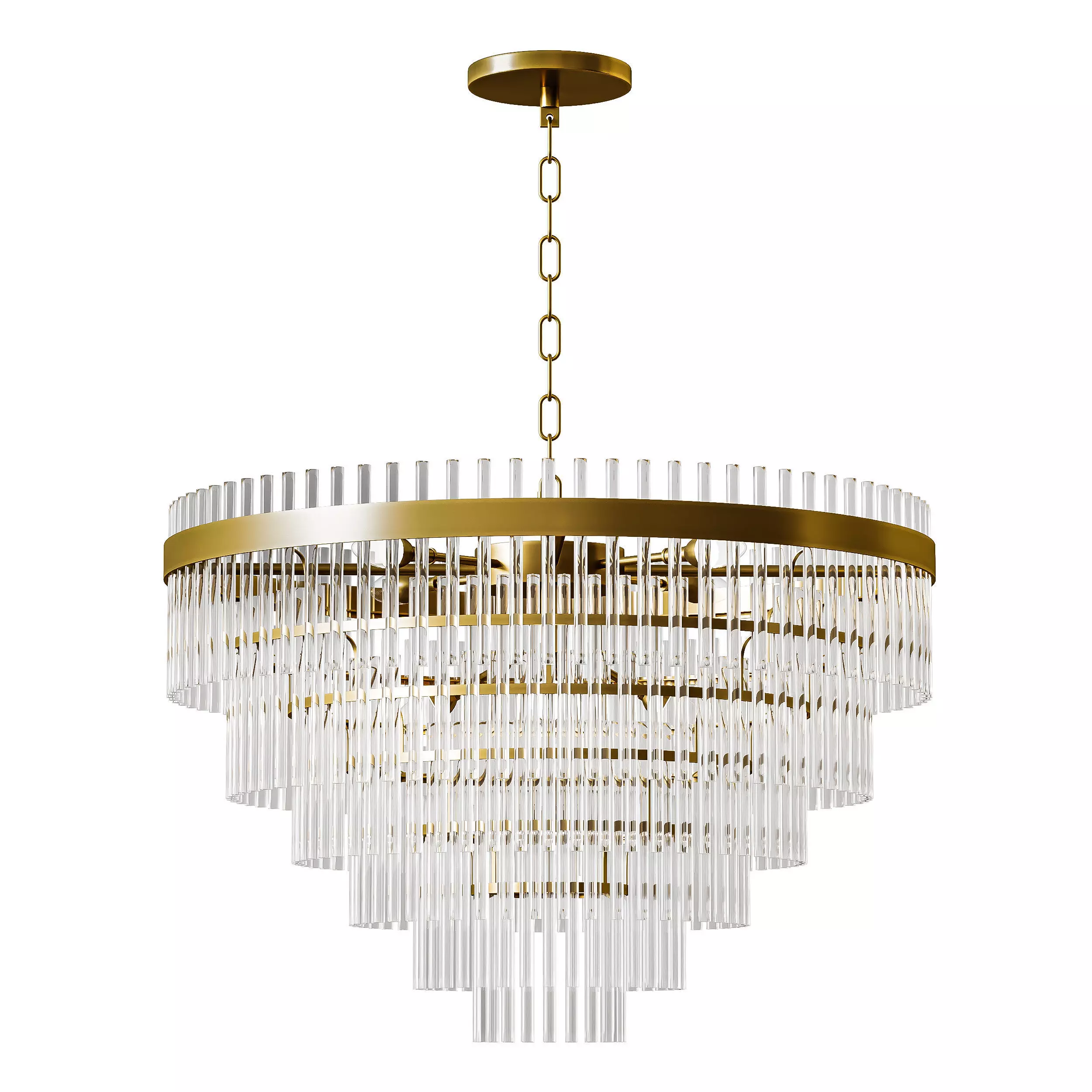 Chandelier East Single 3D model_0