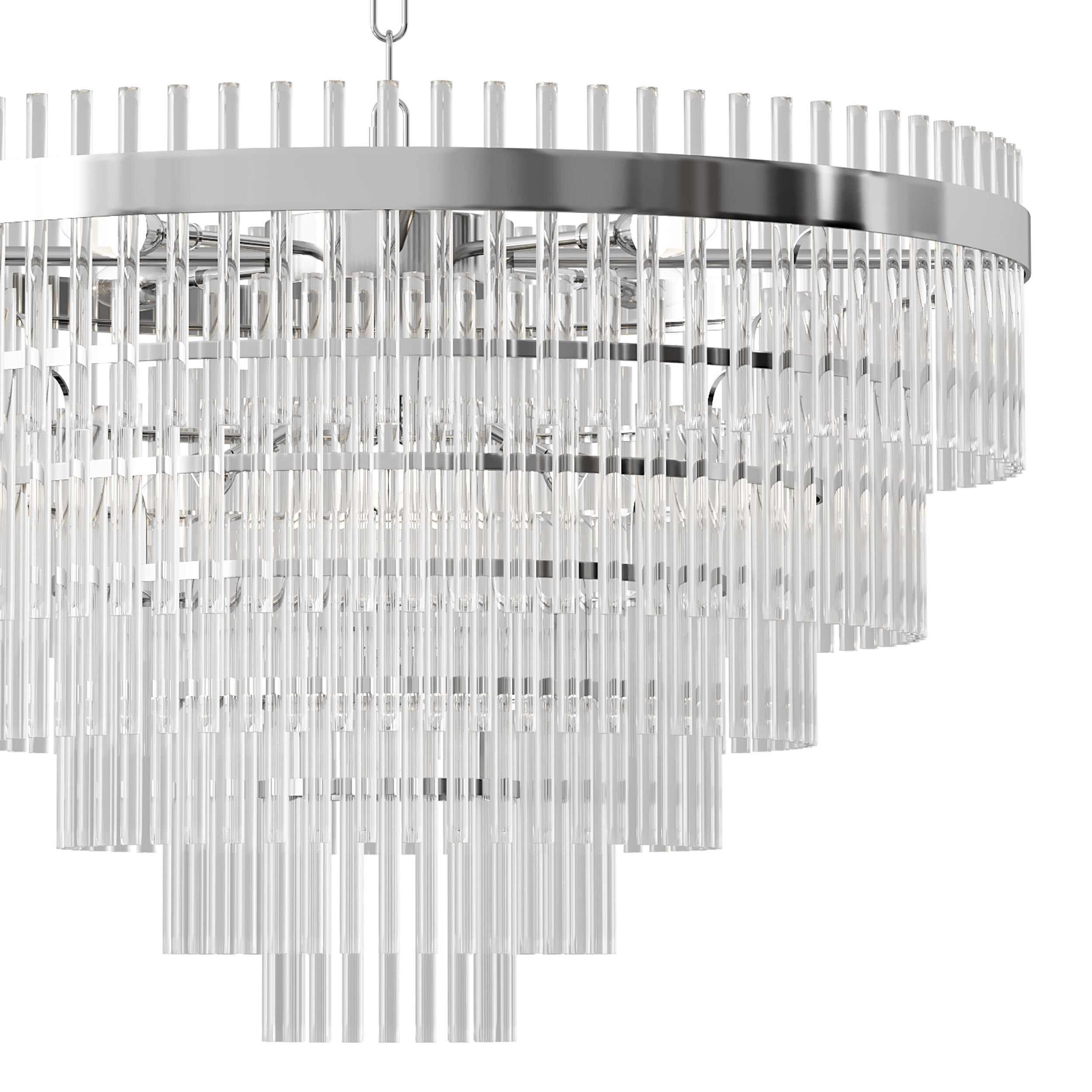 Chandelier East Single 3D model_11