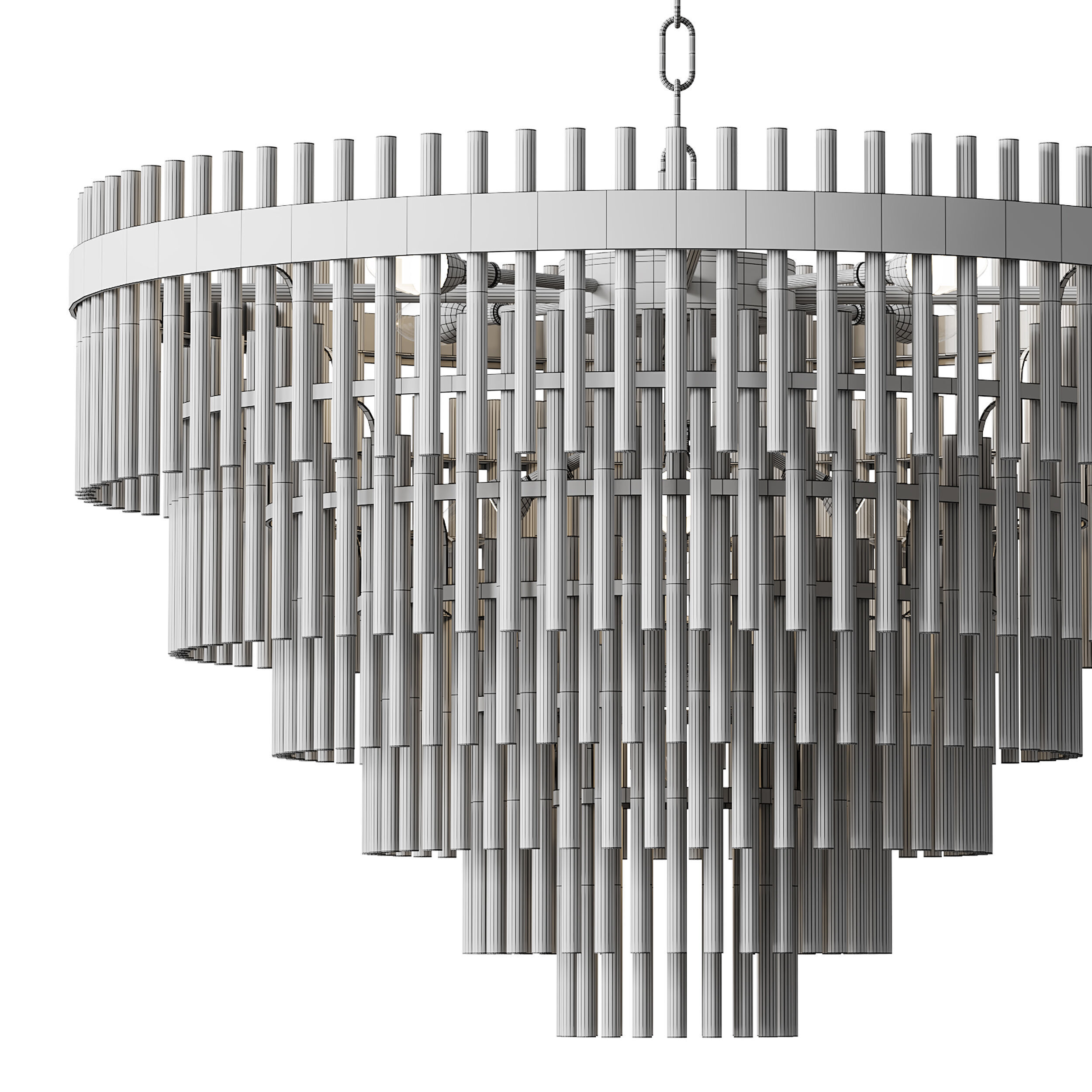Chandelier East Single 3D model_14