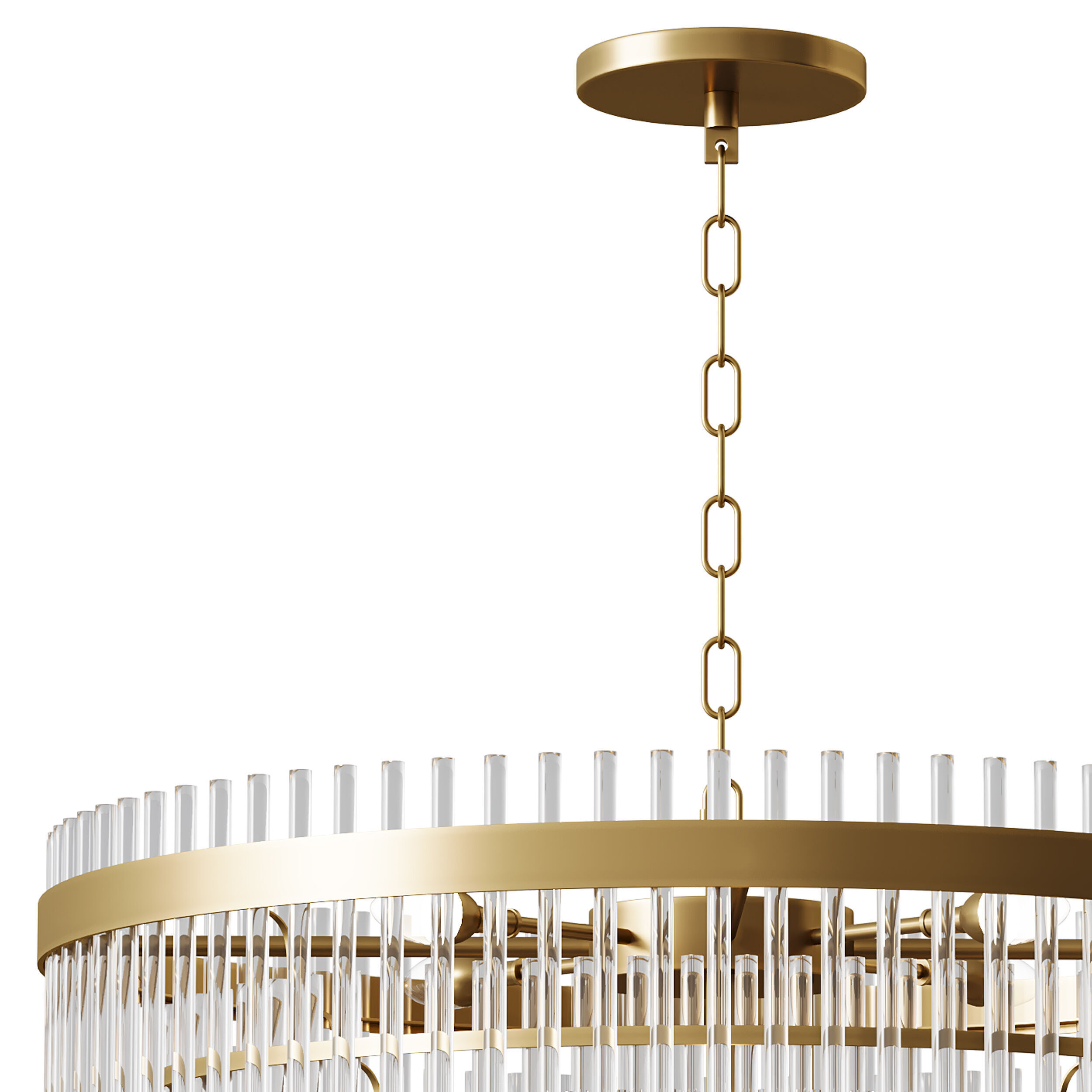 Chandelier East Single 3D model_12
