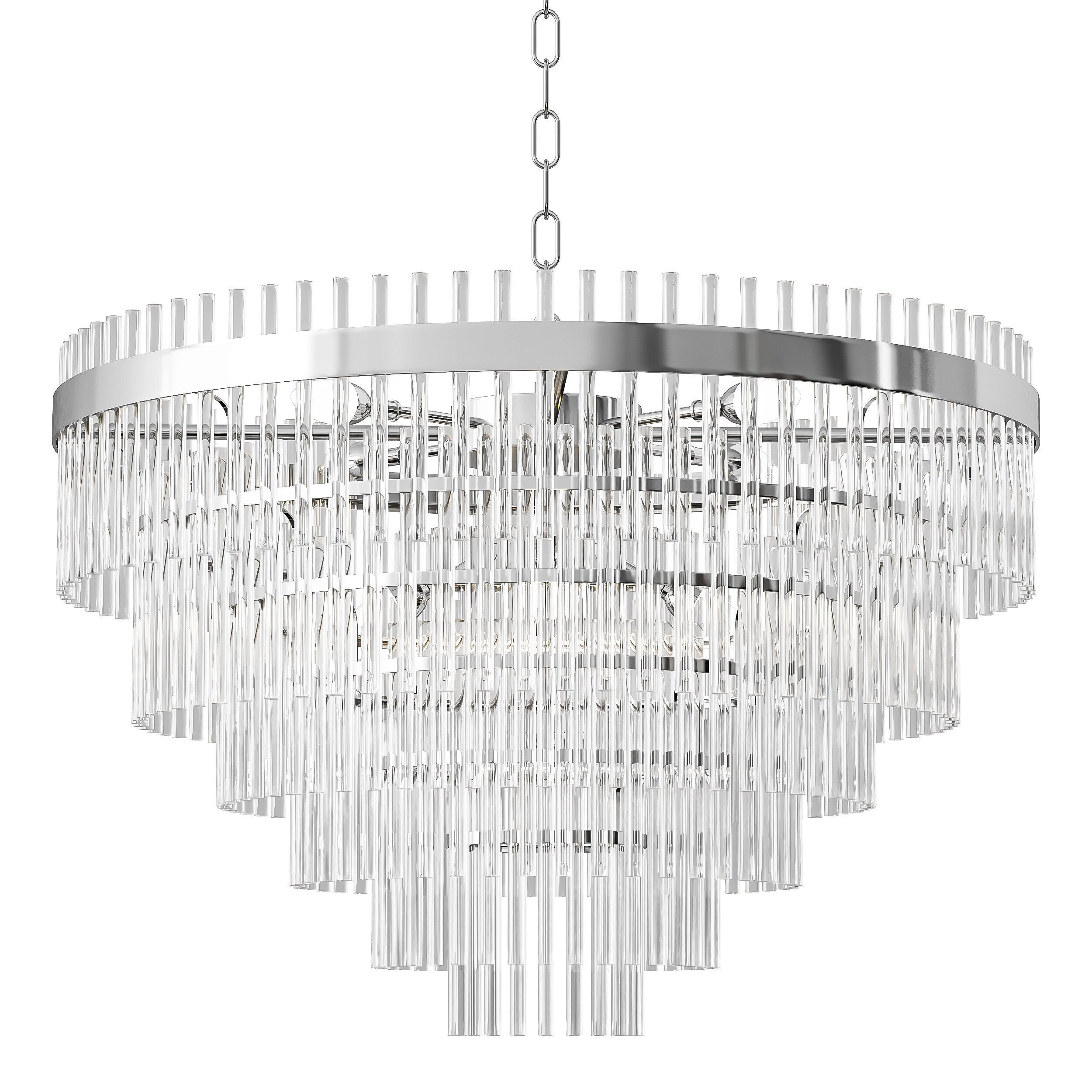 Chandelier East Single 3D model_4