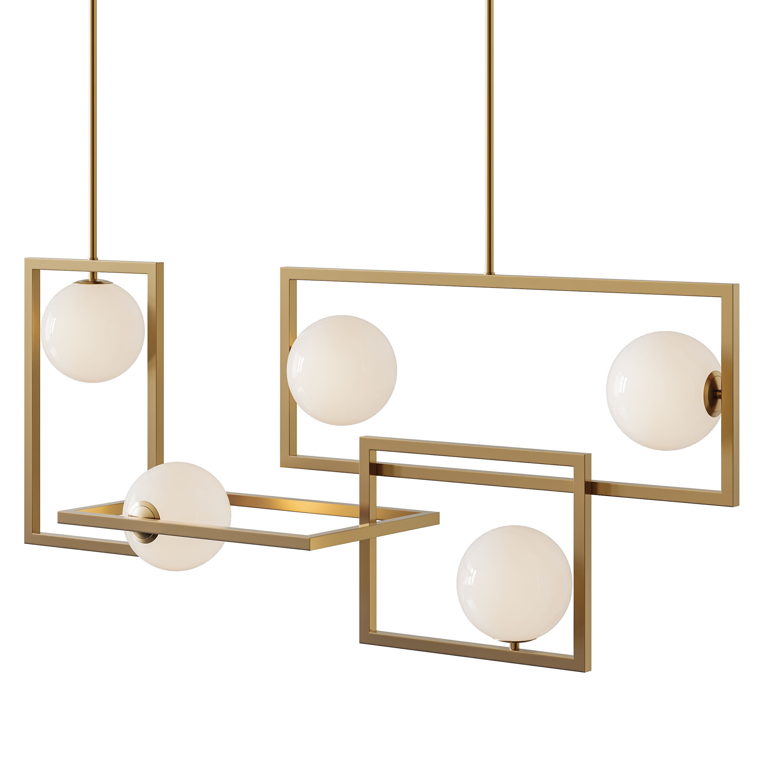 Chandelier Erasmus 3D model_7