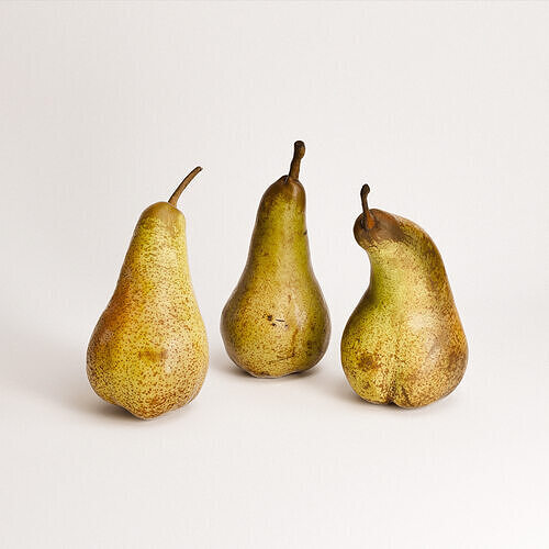 Pears Set 02 Low-poly 3D model 3