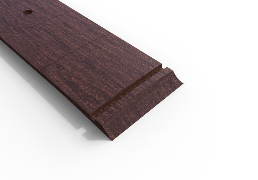 3d Model of Telecaster Type Guitar CAD for CNC 3D print model_9