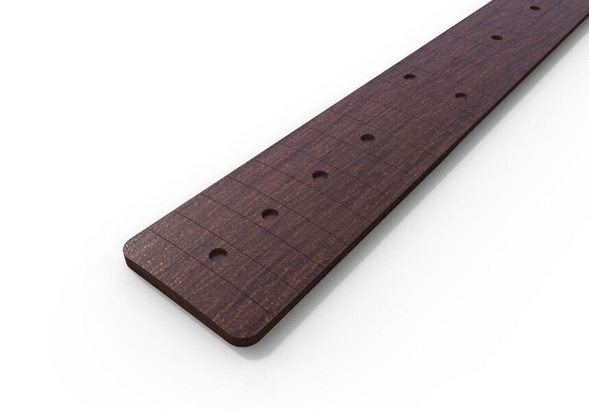 3d Model of Telecaster Type Guitar CAD for CNC 3D print model_8