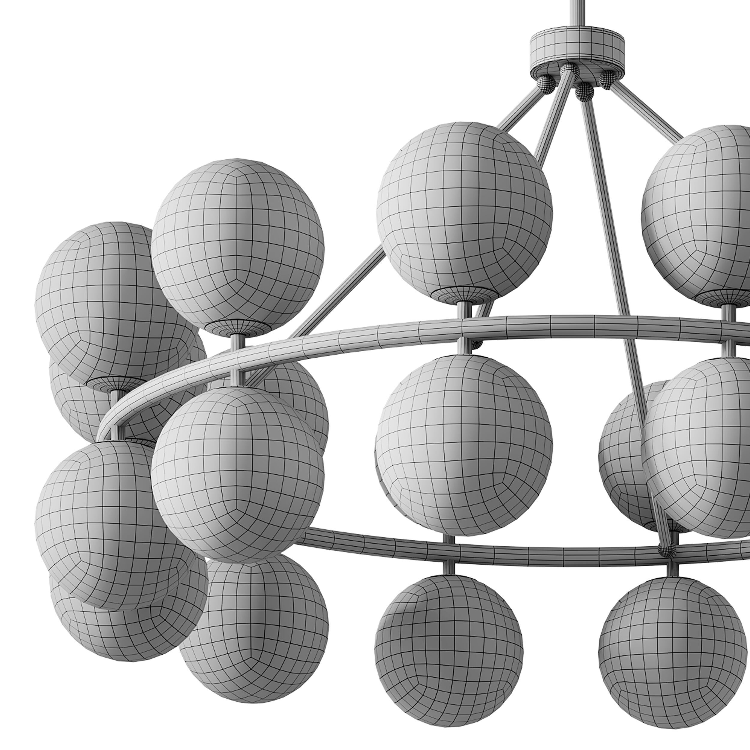 Chandelier Hutchinson 3D model_14