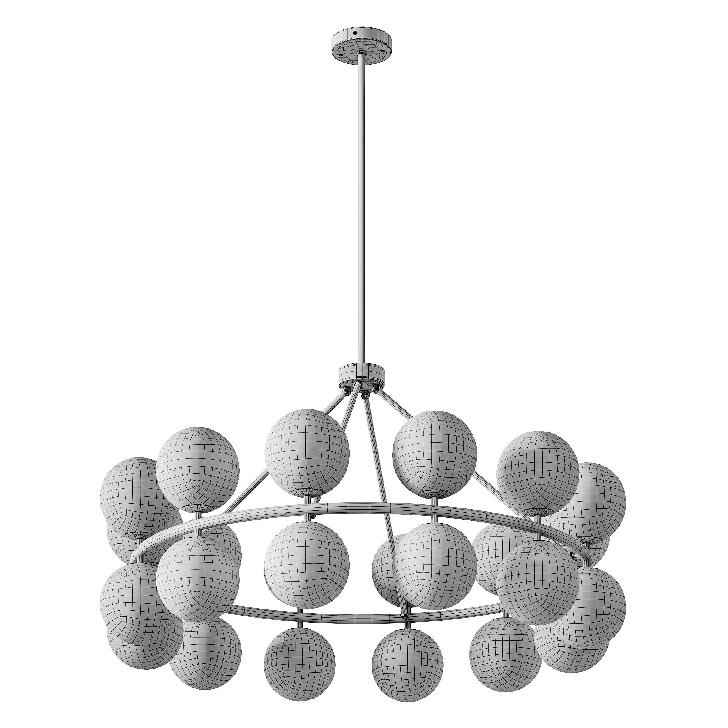 Chandelier Hutchinson 3D model_13
