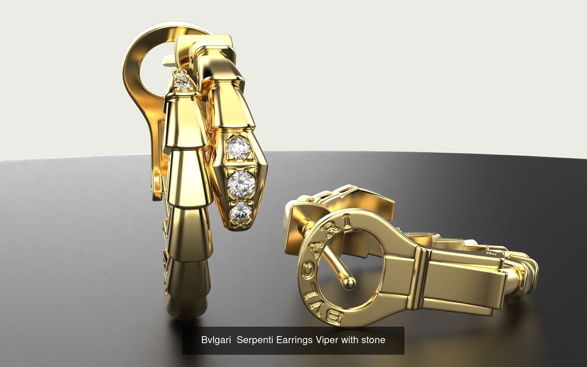 Set Bvlgari Serpenti Viper  3D Model Collection_6