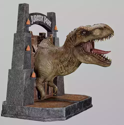 T Rex for 3D  printing 3D print model