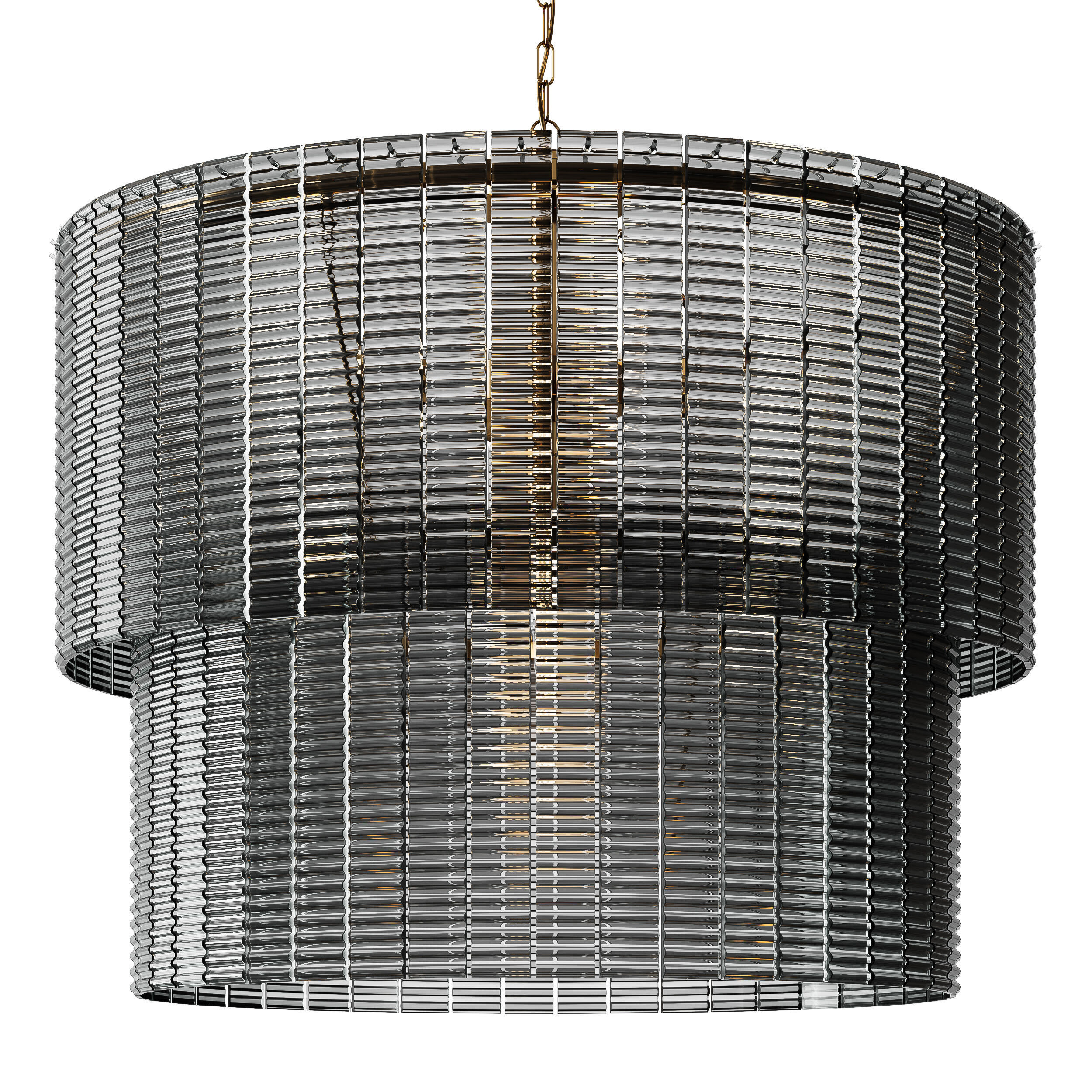 Chandelier Imperial Double 3D model_12