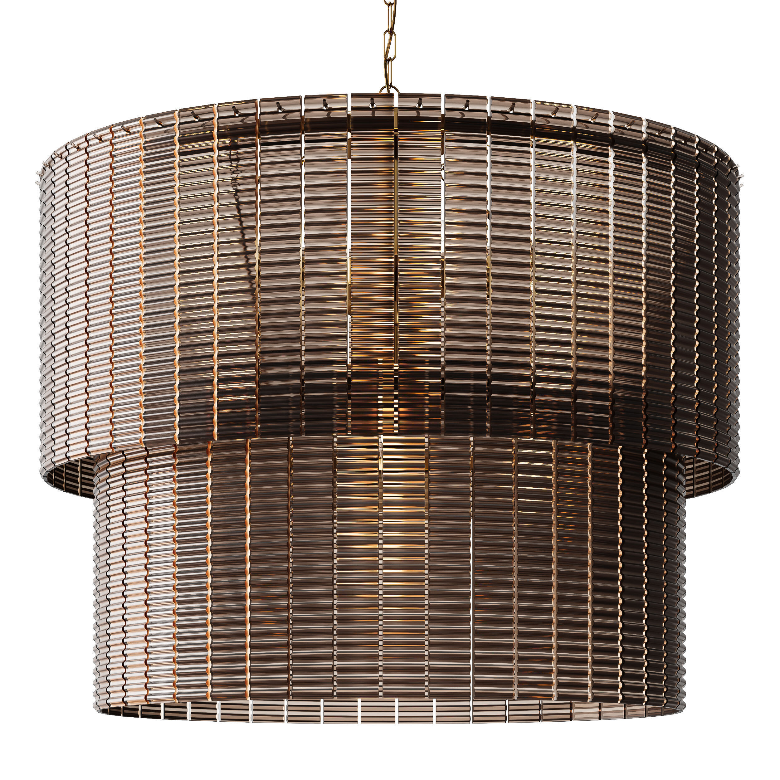 Chandelier Imperial Double 3D model_5