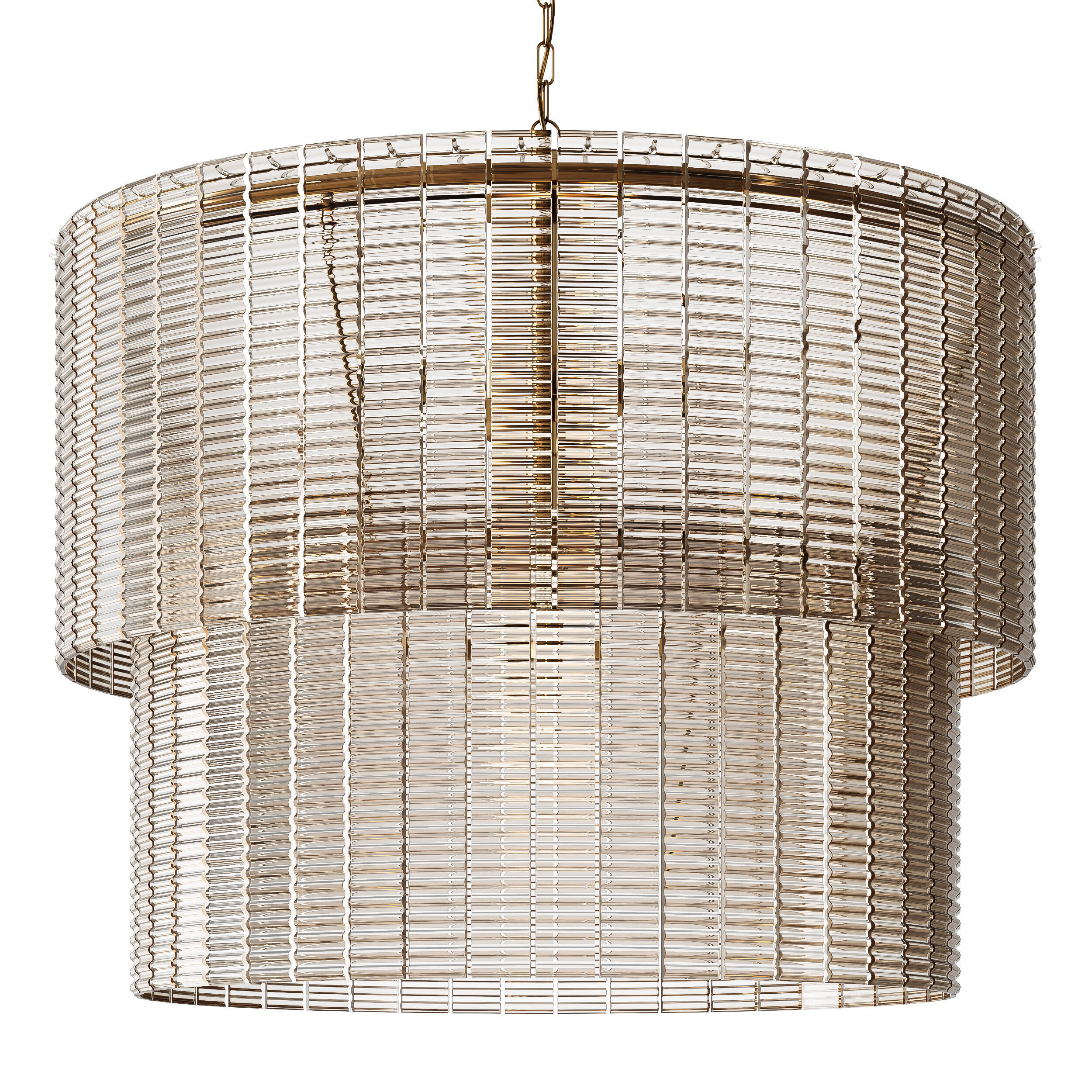 Chandelier Imperial Double 3D model_4