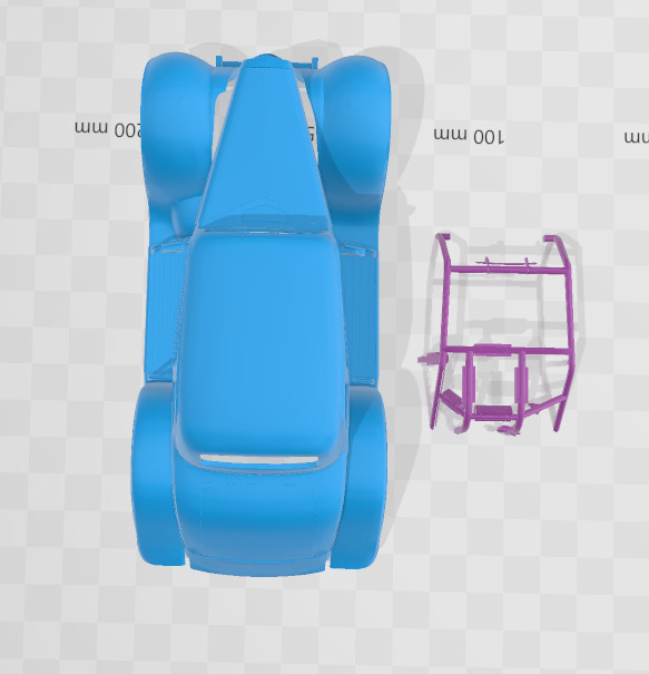 1934 Coupe - Body Car STL Model 3D print model_6