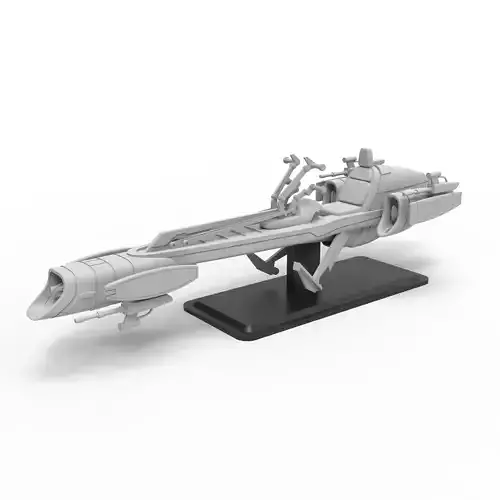 Star Wars BARC speeder 3D printing file 3D print model