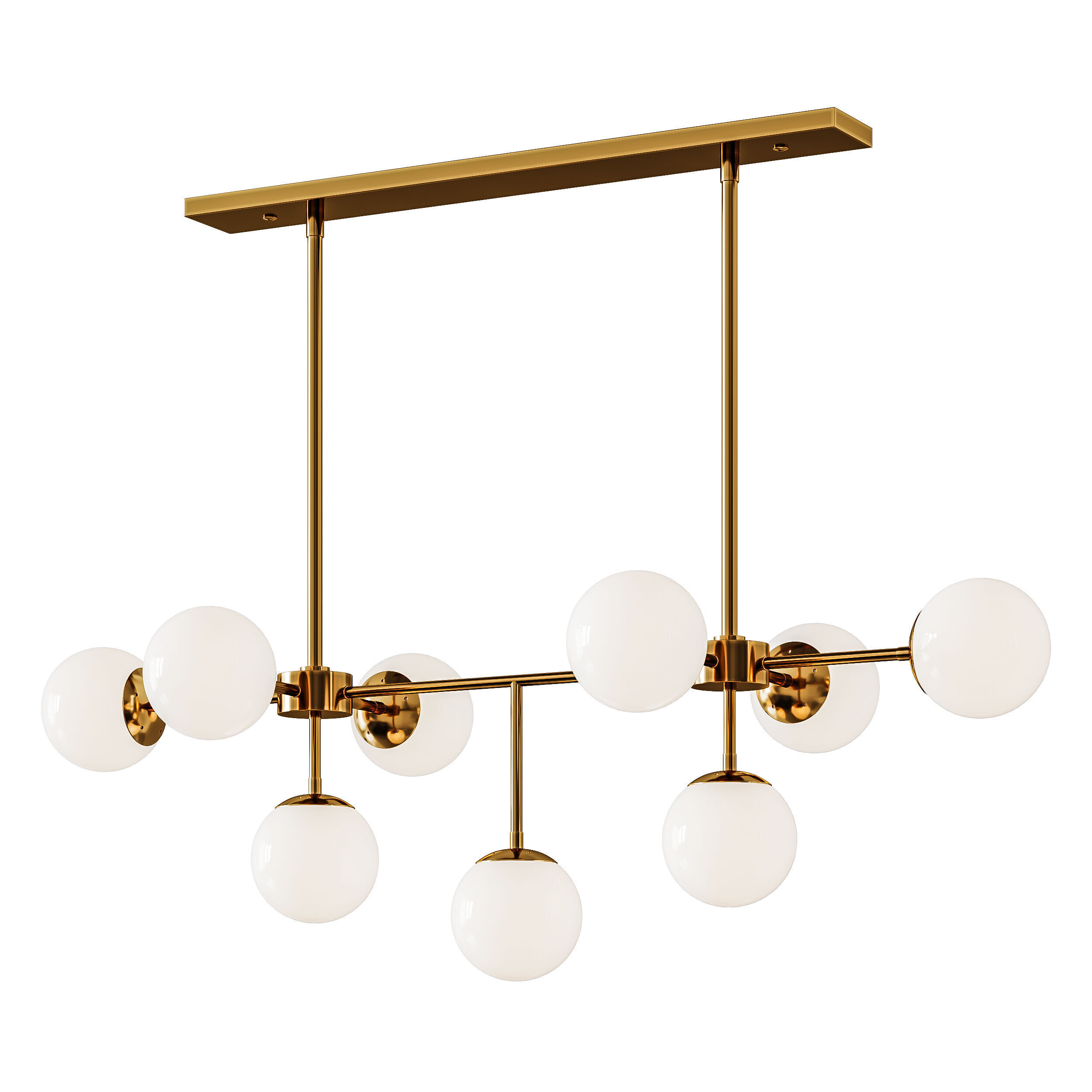 Chandelier Lux 3D model_8