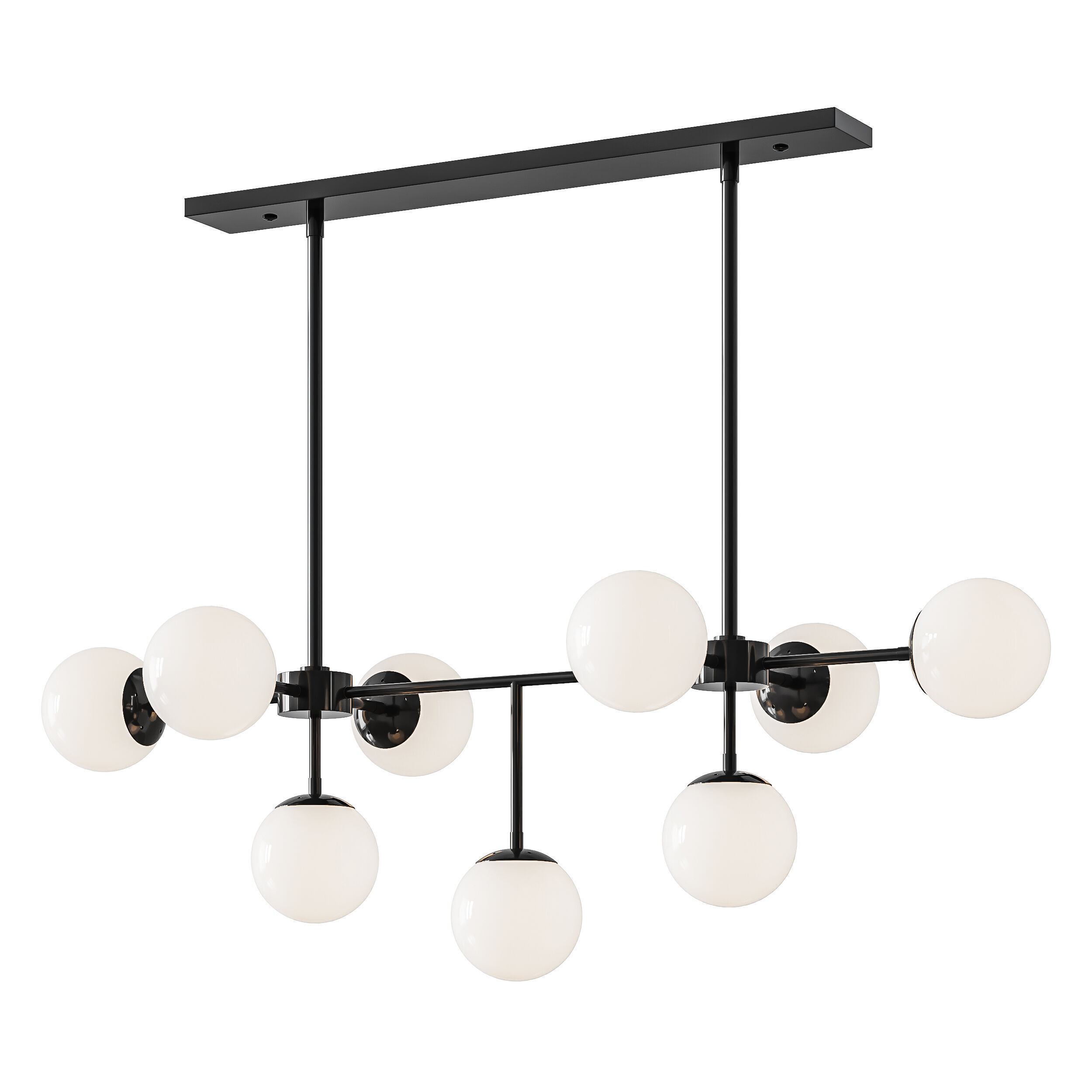 Chandelier Lux 3D model_2