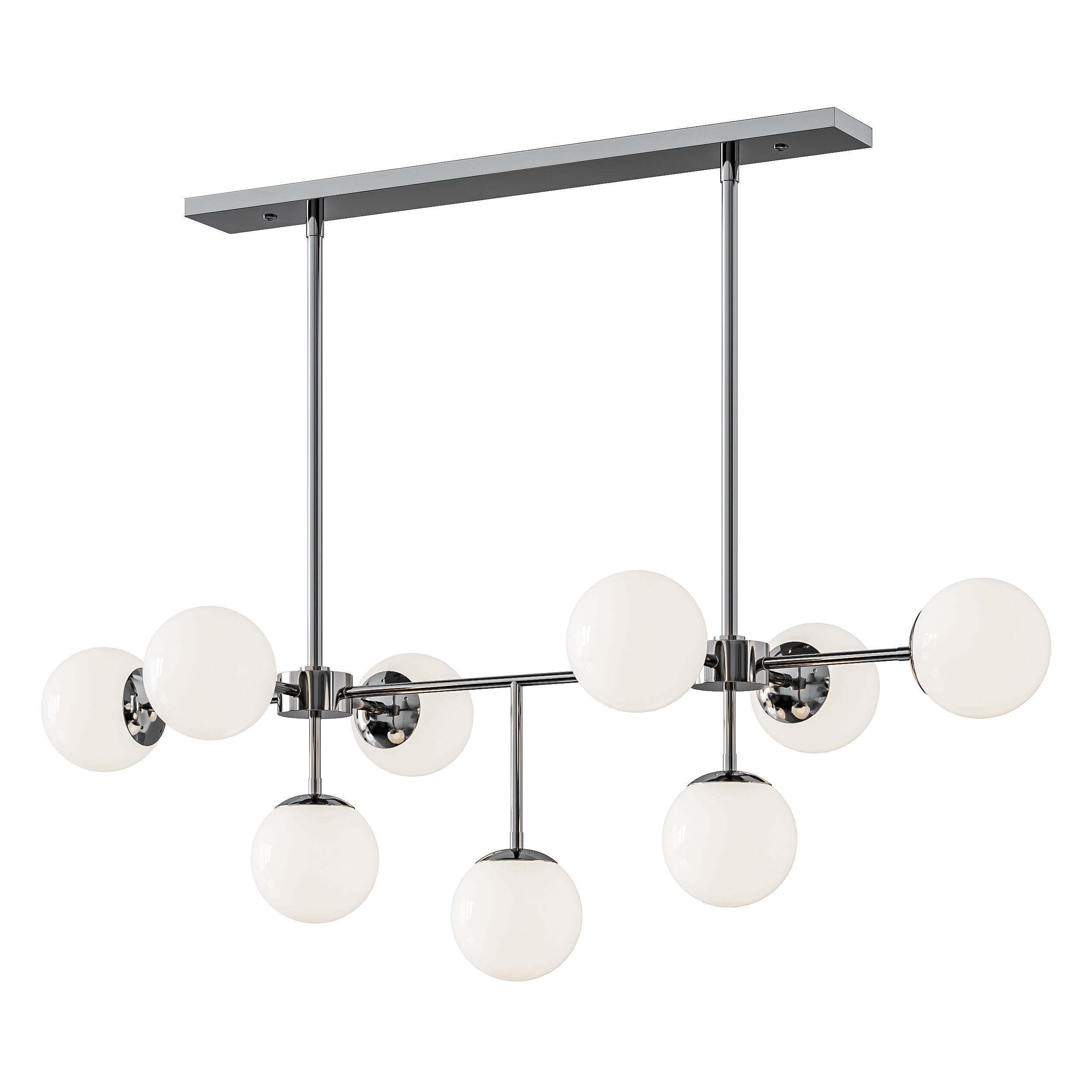 Chandelier Lux 3D model_6