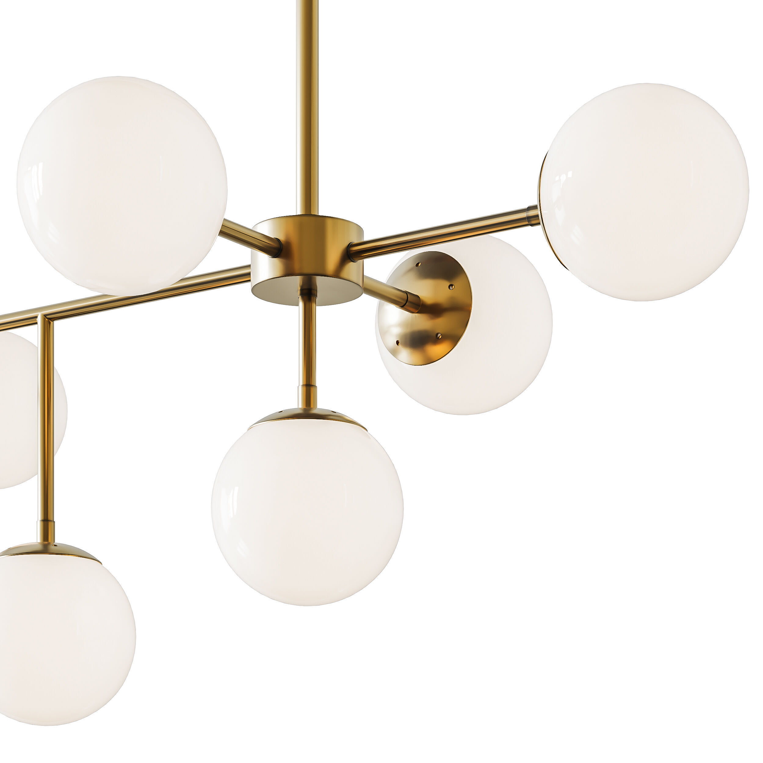 Chandelier Lux 3D model_7