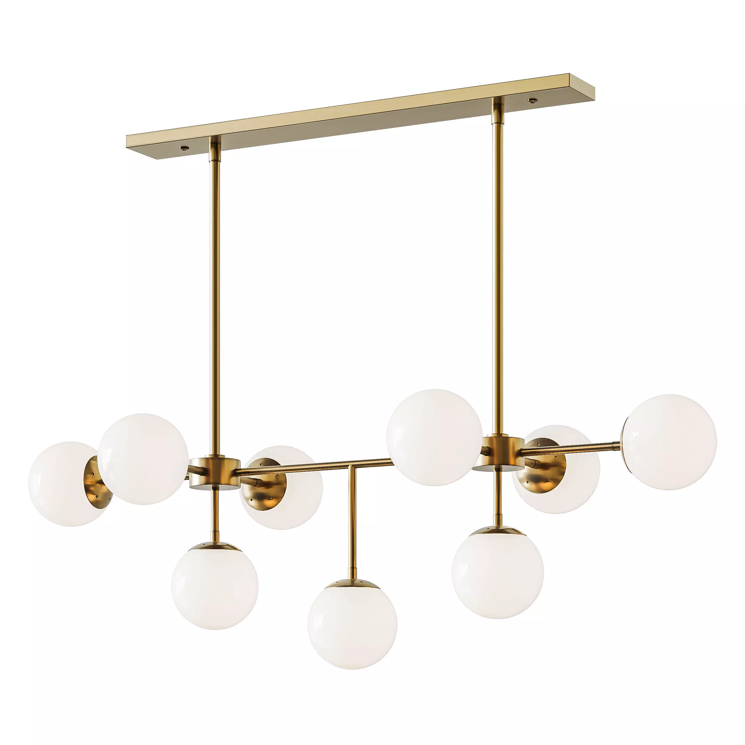 Chandelier Lux 3D model_0