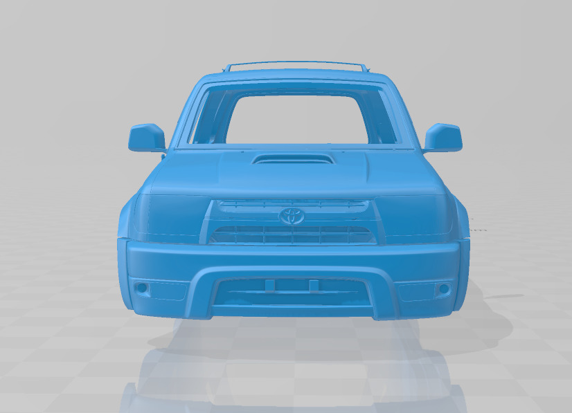 Toyota 4Runner 1999 - Body Car STL Model 3D print model_8
