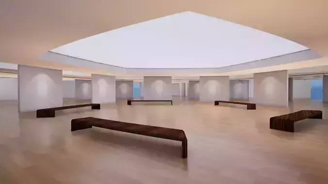  VR Art Gallery 20 Baked